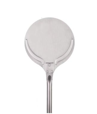 PALA SFORNARE ACCIAIO INOX MANICO SCORREVOLE 180CM Ø18CM