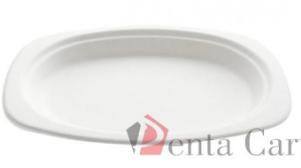 PIATTO OVALE 23X16.5 CELLULOSA BYO 25PZ
