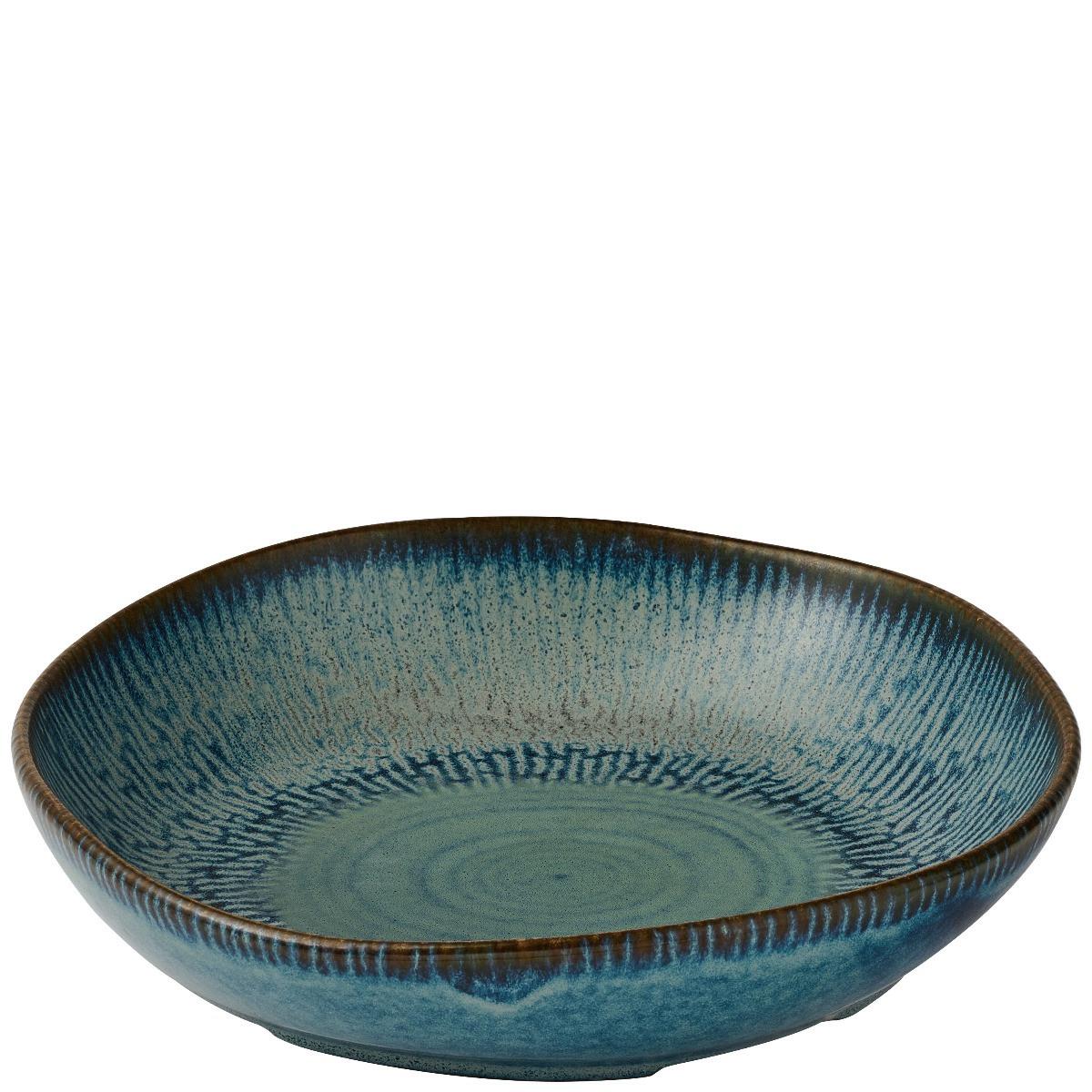 PIATTO FONDO CASCADESAPPHIRE BLUE NATURAL 21.5 CHURCILL
