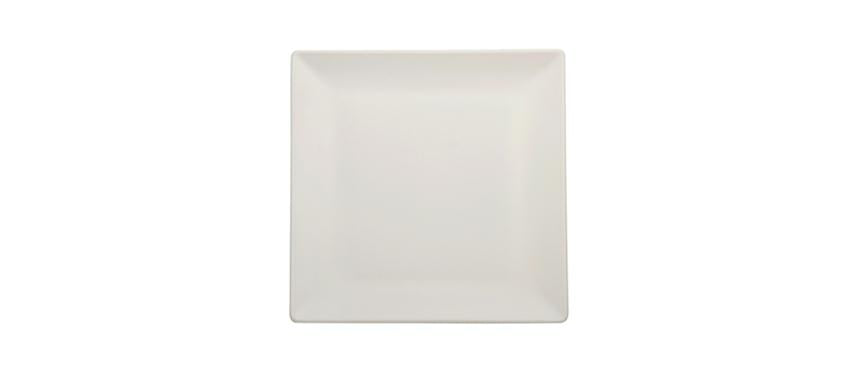 PIATTO PIANO 27X27 BOSTON BIANCO