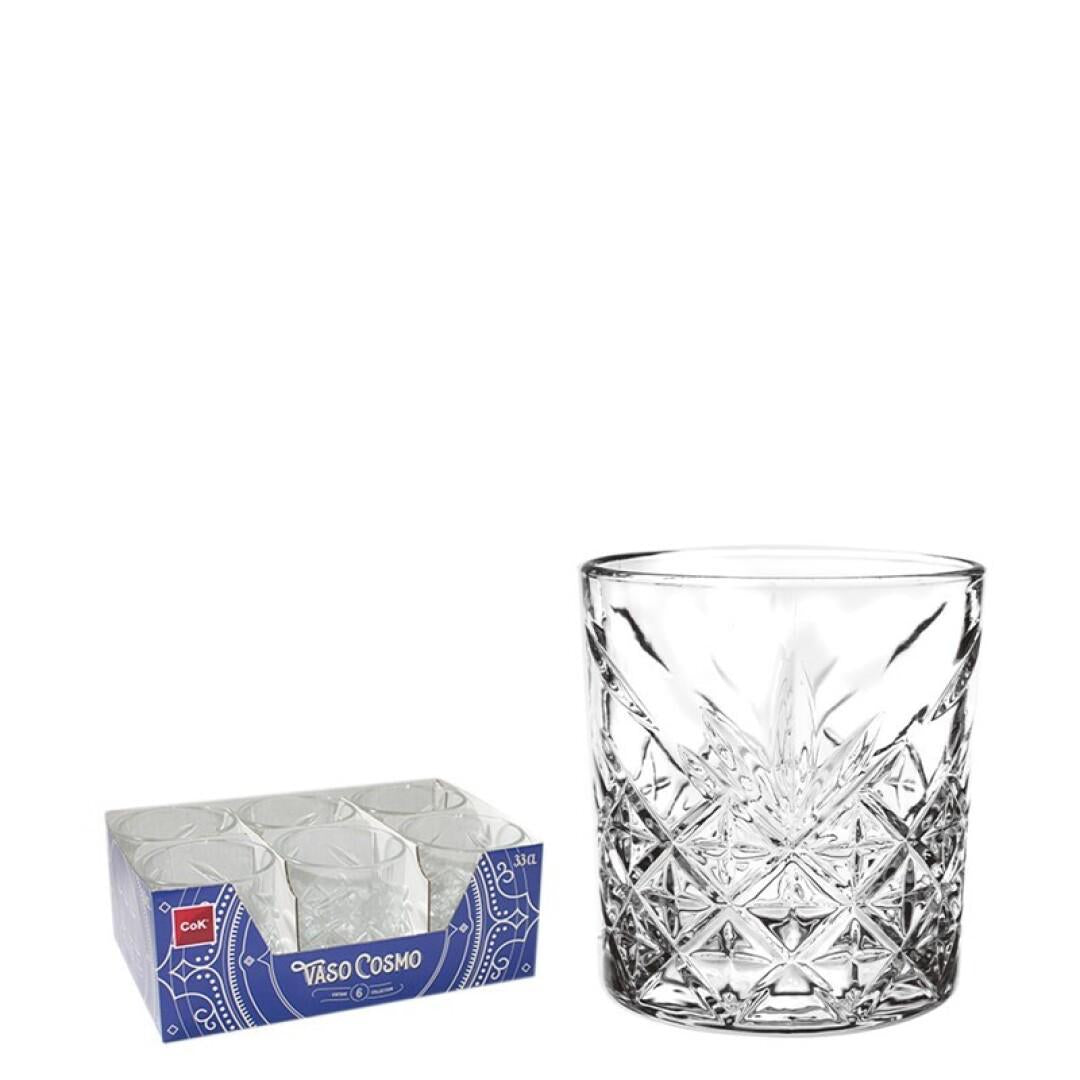 BICCHIERE VETRO 'COSMO' 33CL