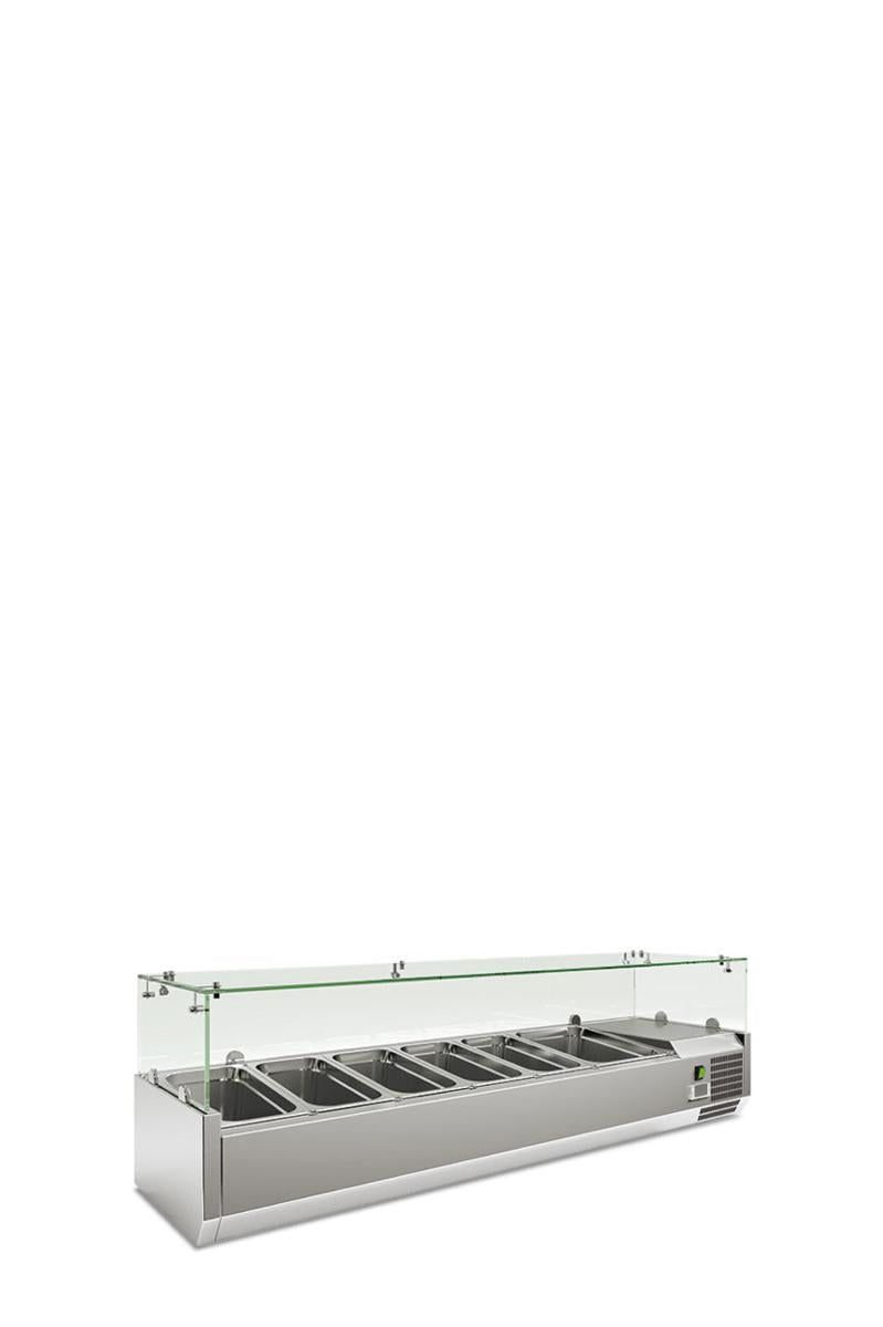 VETRINA PIZZA REFRIGERATA RWX 1502 1500x395x435 6GN1/3