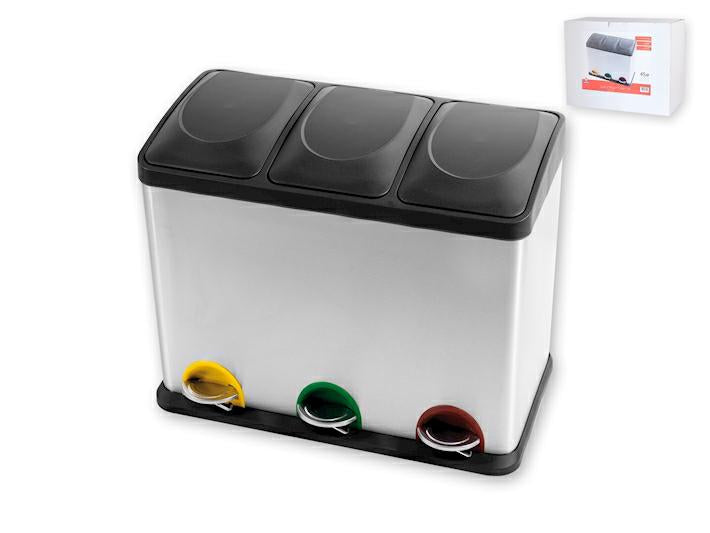 PATTUMIERA INX PED 3POSTI LT.45-947604