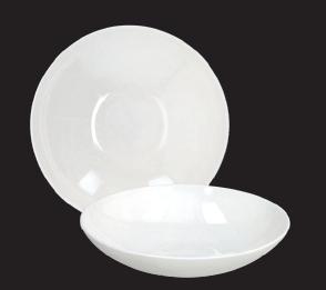 PIATTO FONDO SILK BIANCO 21 (BONE CHINA)