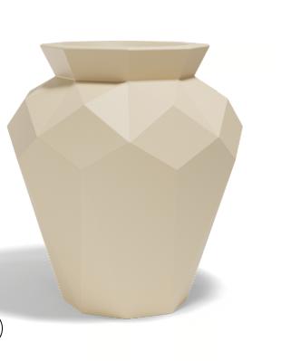 VASO IN POLIPROPILENE VERDE 120CM 'HANAMI'