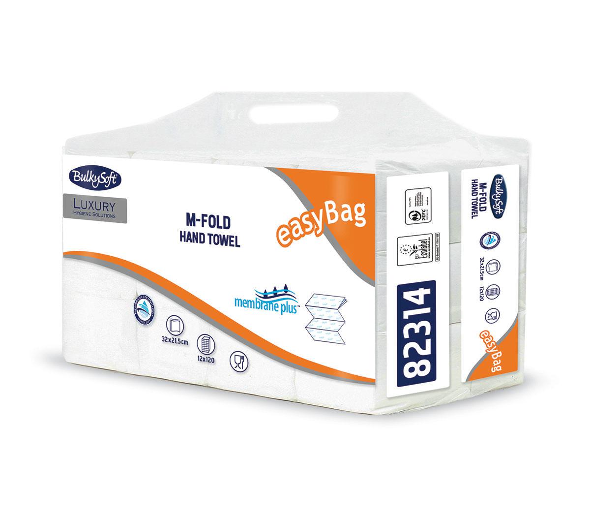 ASCIUGAMANO PIEG."M"P.CELL. 3V "EASYBAG" MEMBRANE CT=1440PZ