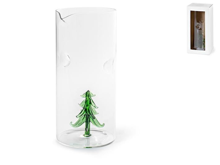 BROCCA VETRO MINIATURA NATALE 1,4LT