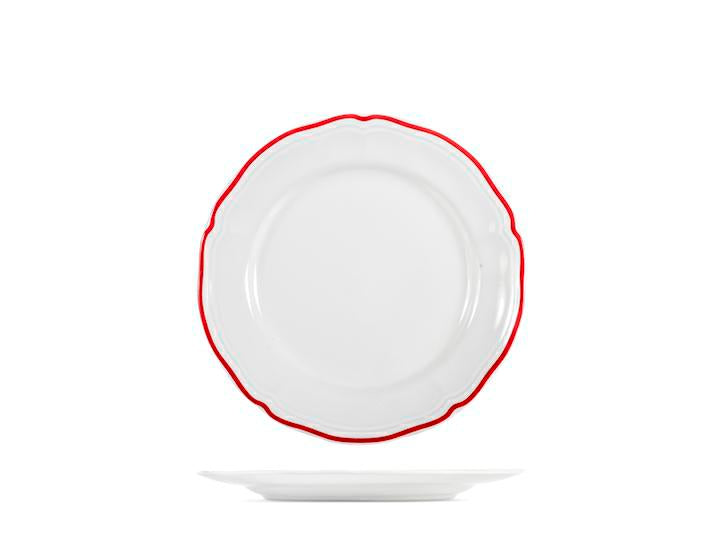 PIATTO STW GIADA FRUTTA CM20 BIANCO E ROSSO