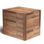 SCATOLA RETTANGOLAREFOLDING BOX 38,5x30x33cm TEAK