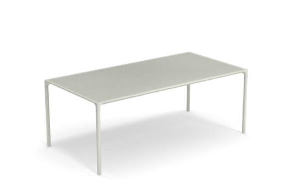 TAVOLO TERRAMARE 725203X103CM BIANCO IN GRESS COD.9002