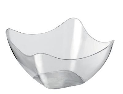COPPETTA QUADRATA 80ML ONDA IN PP CM.7X7X4H CF=25PZ