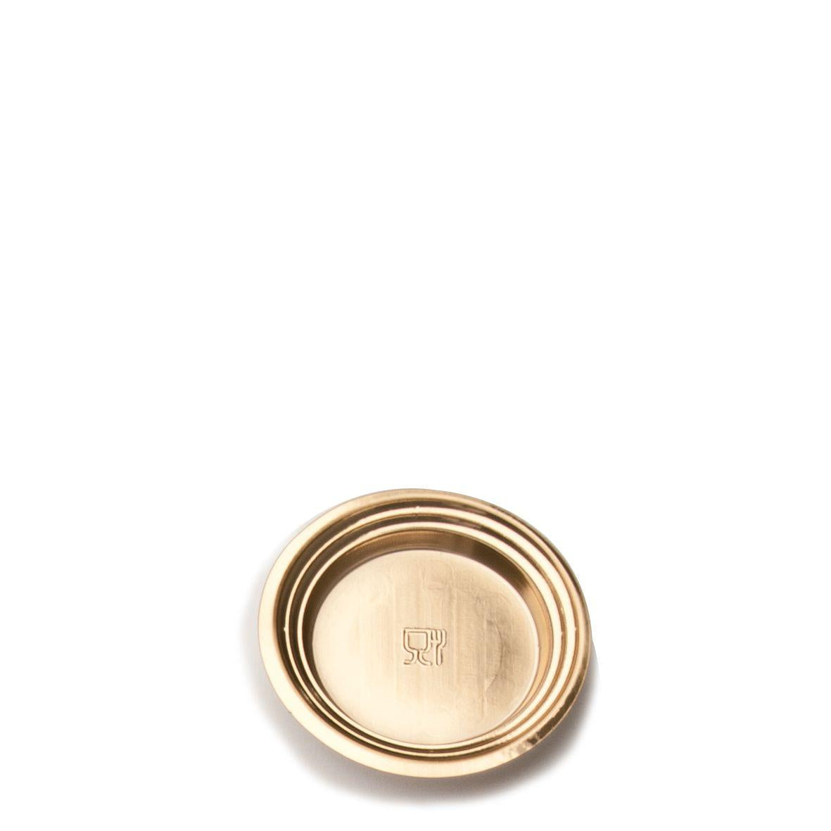 VASSOIO MIGNON TONDOPET ORO COPRENTE DIAM.6,6 CF=100PZ