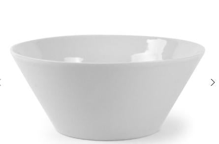 INSALATIERA CONICA NAPOLI 18CM BIANCO