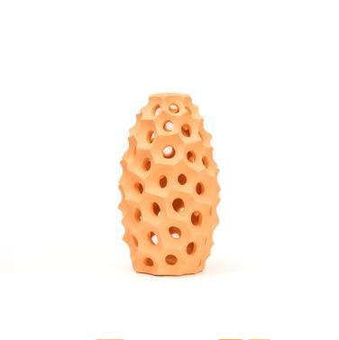 VASO TRAFORATO ARANCIO 23X37