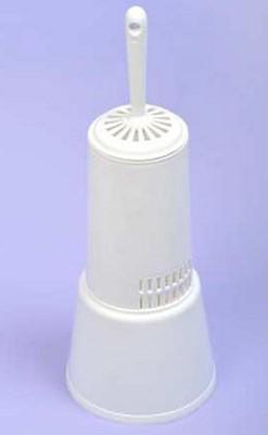 PORTASCOPINO WC CHIUSO BIANCO ABS
