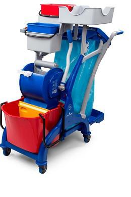 CARRELLO SERVIZI ARKA22 SECCHIO 28LT.+STRIZZATORE 7003UA