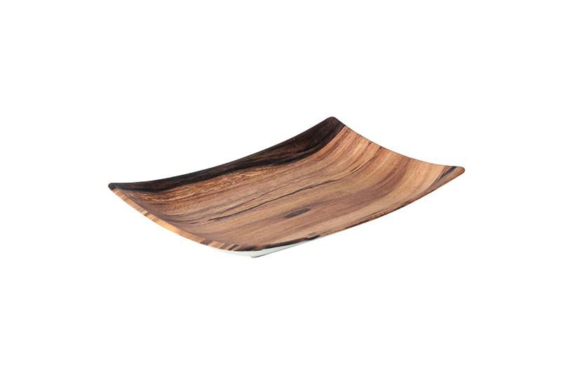 VASSOIO RETT.EFFETTOLEGNO CM.29X18X3H