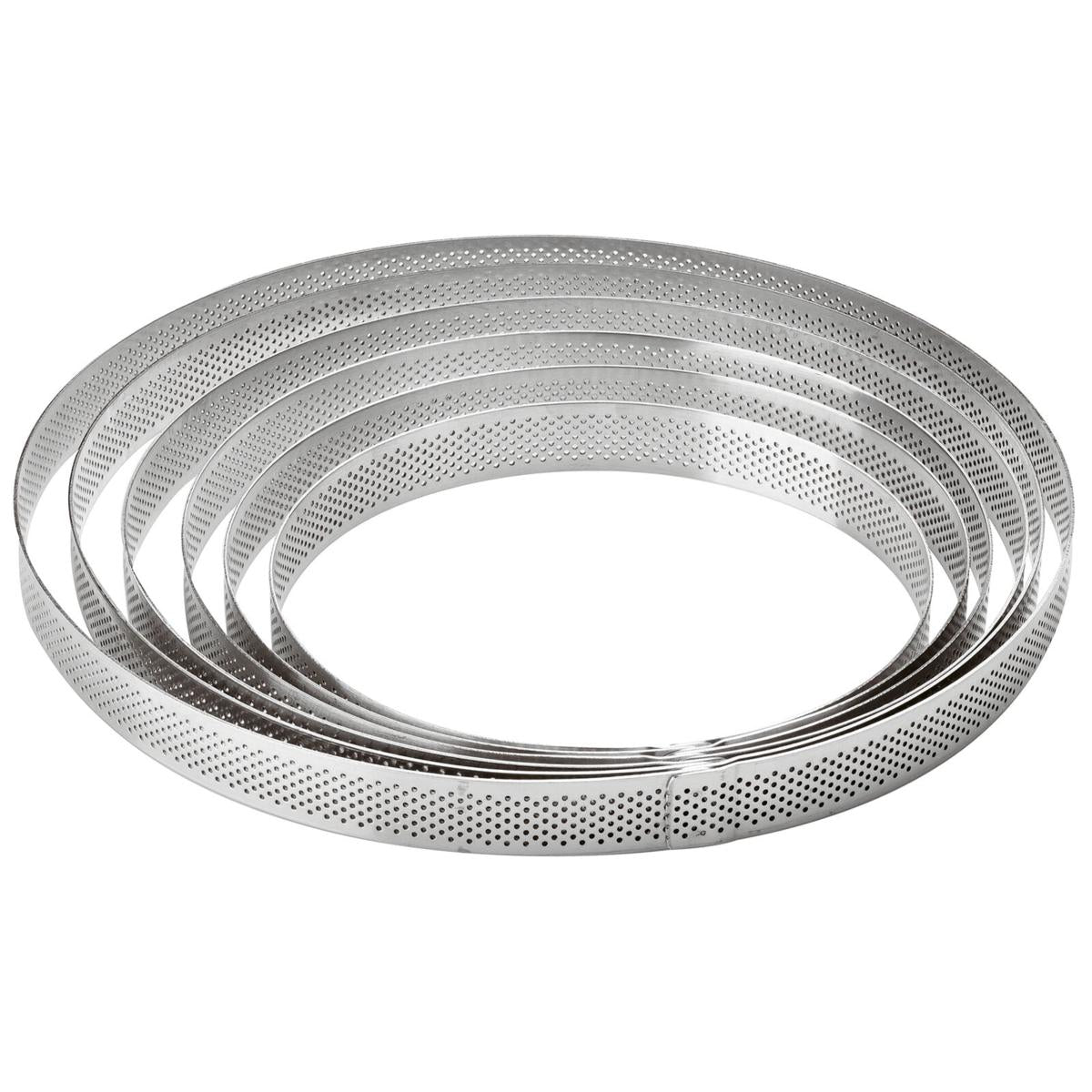 ANELLO MICROFORATO INOX Ø11CM H2 CM