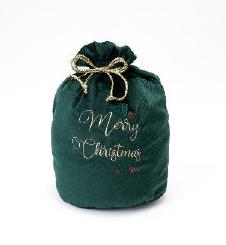 SACCO VELLUTO 22X34CM VERDE
