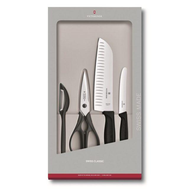 SET DA CUCINA 4PZ 'SWISS CLASSIC CUCINA' NERO