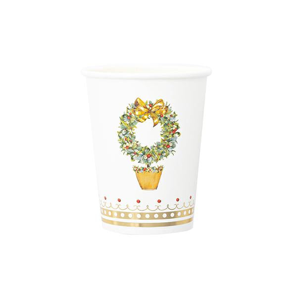 CF 8 BICCHIERI 250CCJOYEUX NOEL