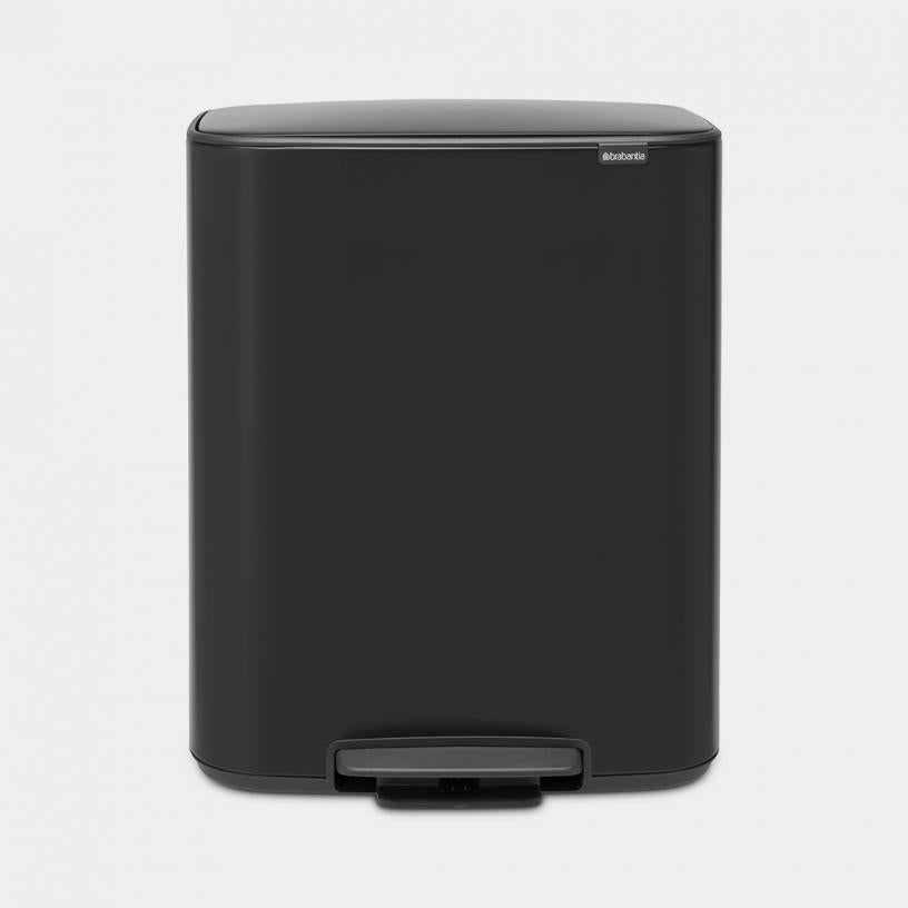 PATTUMIERA BO PEDAL BIN 60LT NERA