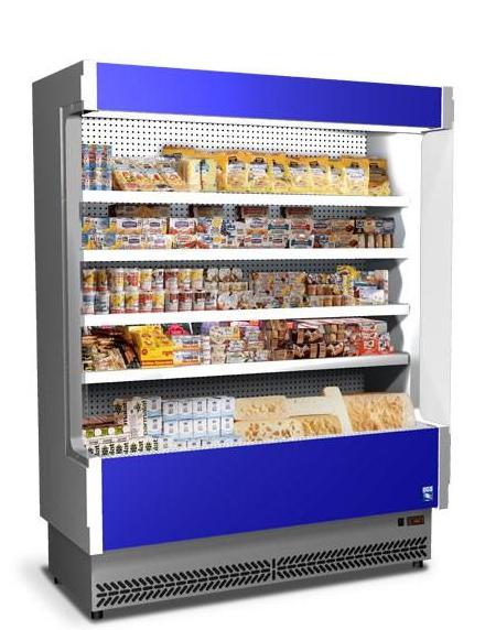 MURALE REFRIGERATO LATTICINI +3+5°C VULCANO 60 cm.125 NERO
