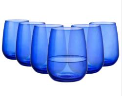 BICCHIERE RESTAURANT ACQUA COBALTO 43CL