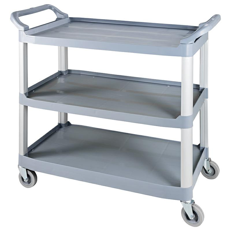 CARRELLO DI SERVIZIO MULTIUSO 3 RIPIANI IN PLASTICA