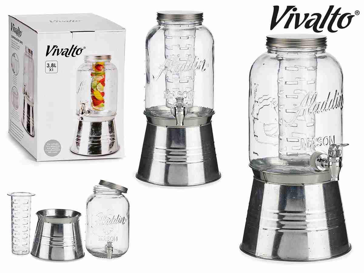 CARAFFA REFRIGERATA SU SUPPORTO