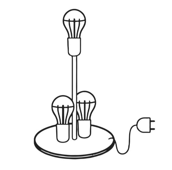 KIT LUCE LED PLUST INDOOR/OUTDOOR CALDA
