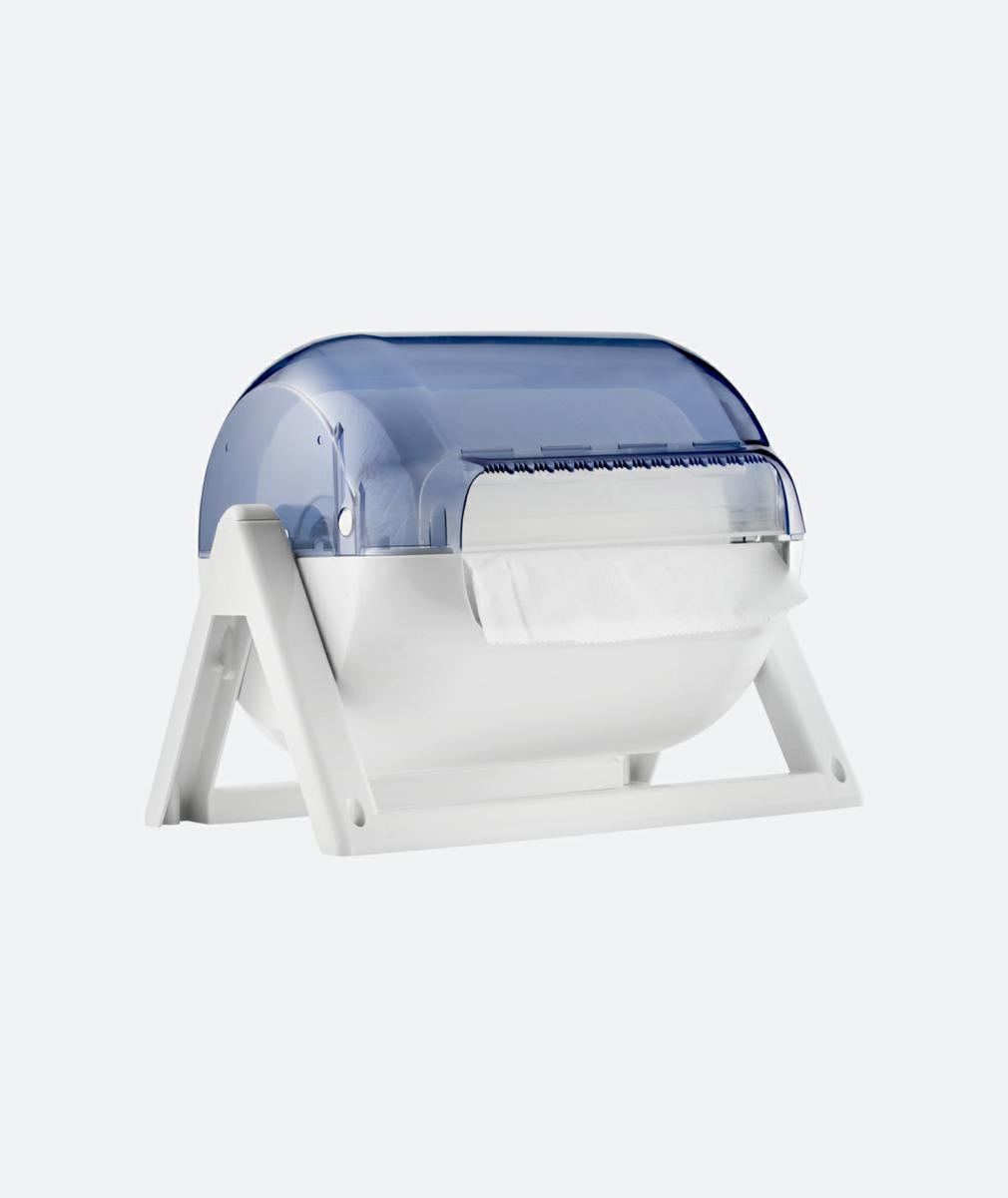 PORTAROTOLO CARENATOHACCP MURO/TAVOLO ABS BIANCO/TRASPARENT
