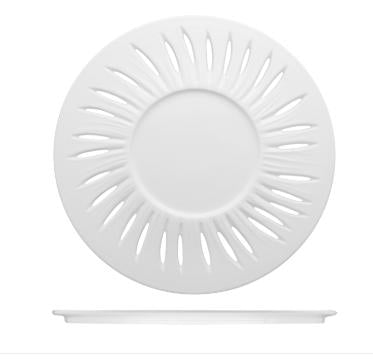 PIATTO PIANO GOURMET ZEFIRO CM 31 BIANCO