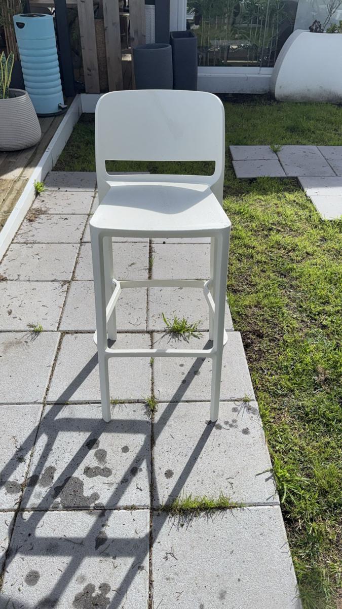SGABELLO 'ADELAIDE' COLORE CREMA H75