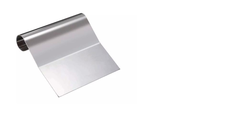 SPATOLA PASTICCERIA ACCIAIO 120X120mm