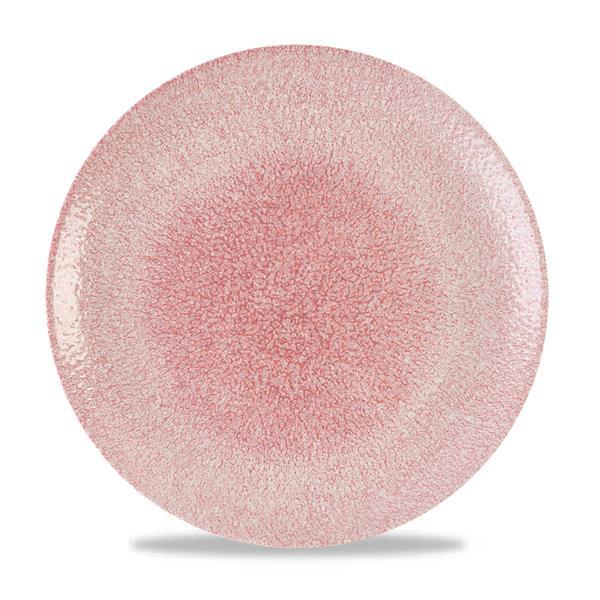 PIATTO PIANO 28,8CM RAKU Q.ROSA CHURCHILL