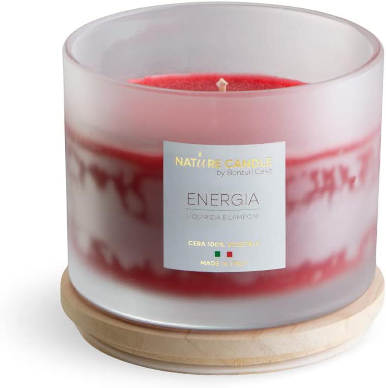 CANDELA CERA 380GR ENERGIA LINEA AMATI