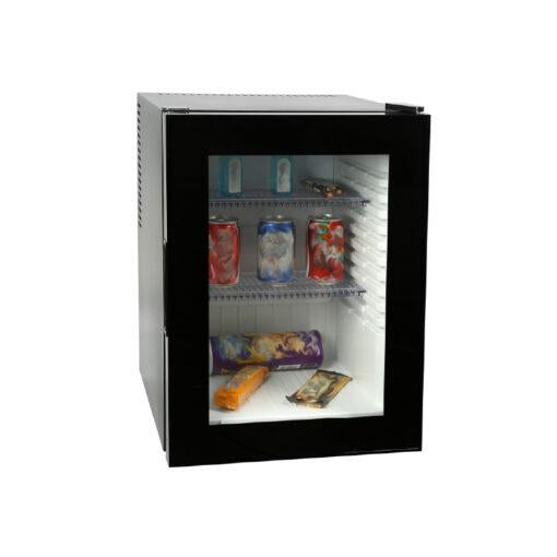 MINIBAR TERMOELETTRICO PORTA IN VETRO 30LT NERO