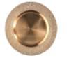 SOTTOPIATTO IN PLASTICA TONDO COL.ORO DIAM.33CM