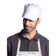 CAPPELLO CHARLY CON RETE EXTRA BIANCO 65% POLY 35% COTO