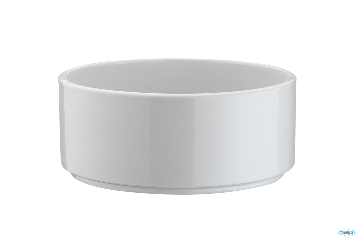 COPPETTA IMPILABILE BIANCA 12CM PERA