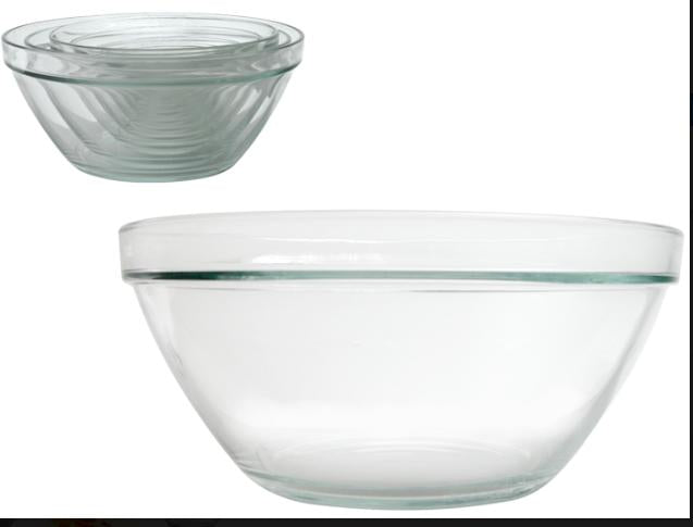 COPPETTE VETRO POMPEI IMPILABILE 10,5