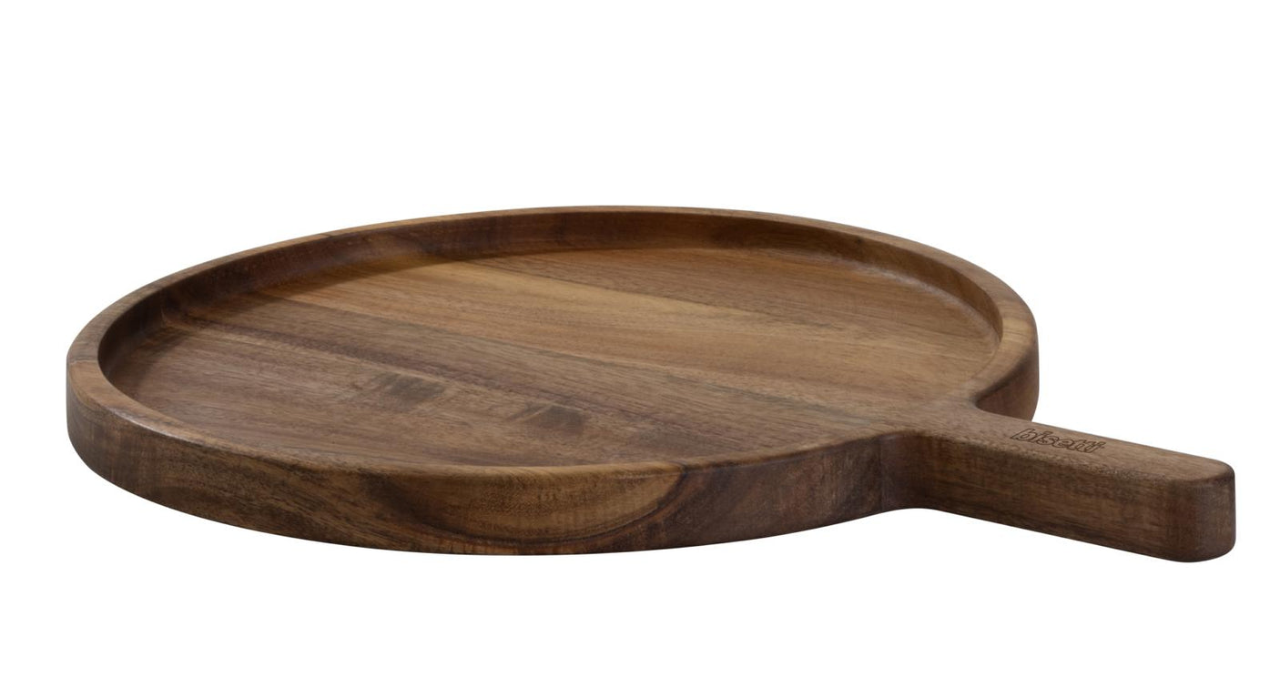 TAGLIERE TONDO SMALL CON MANICO 38X28X2cm