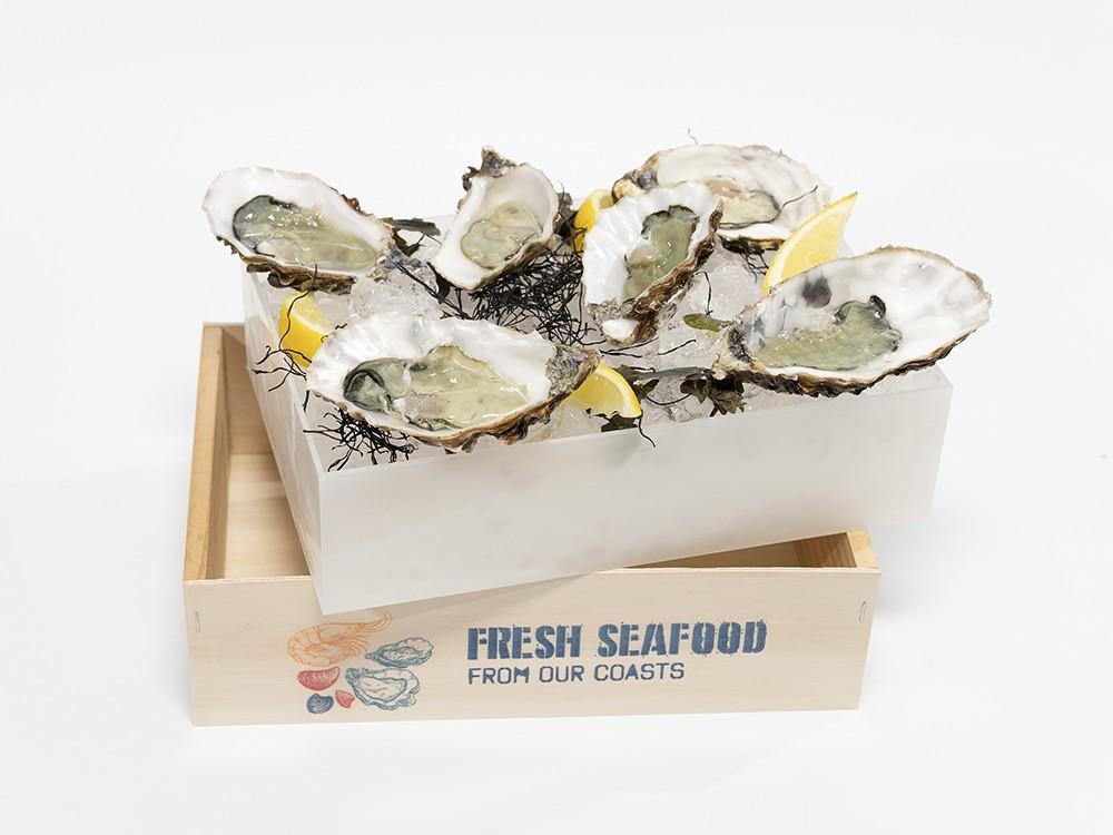 BOX PER 2KG FRUTTI DI MARE IN METACRILATO