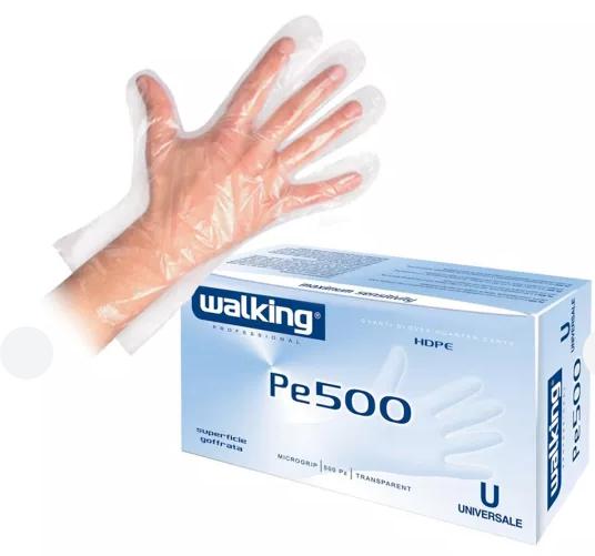 GUANTO TRASPARENTE QUICK&CLEAN REFILL WALKING  100PZ