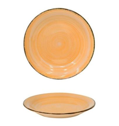 PIATTO PIANO DOLCE 19 CM ZEN ARANCIO