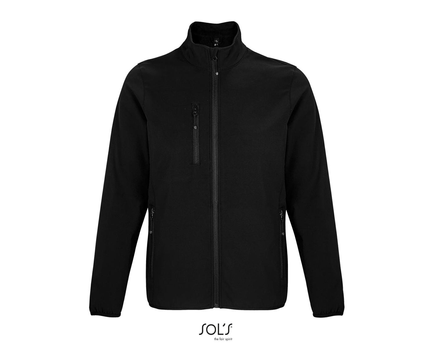 GIACCA UOMO SOFTSHELL FULLZIP MOD.FALCON COL.NERO