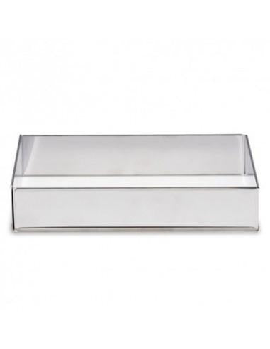 SAGOMA QUADRATA INOX36X36X3,5