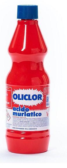 ACIDO MURIATICO/CLORIDRICO 15/20% OLICLOR 1LT