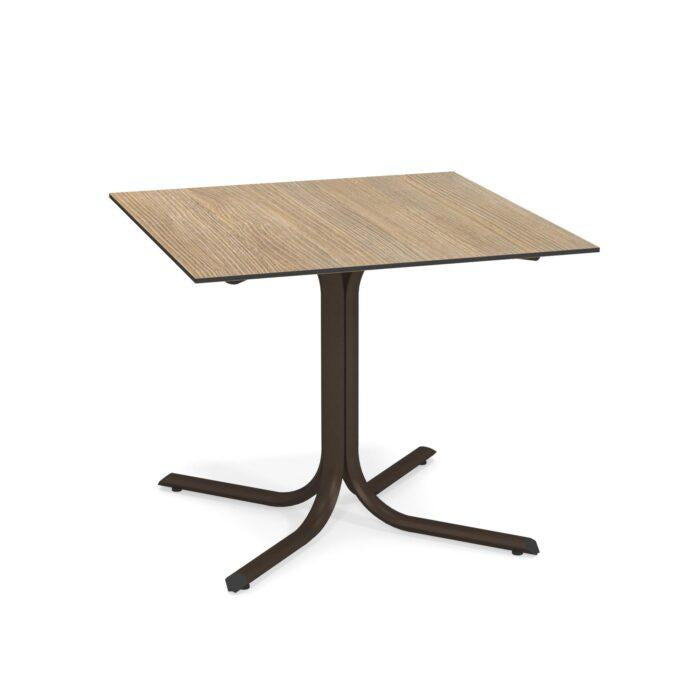 TAVOLO 89X89 MARRONES/STRUTTURA COD.979